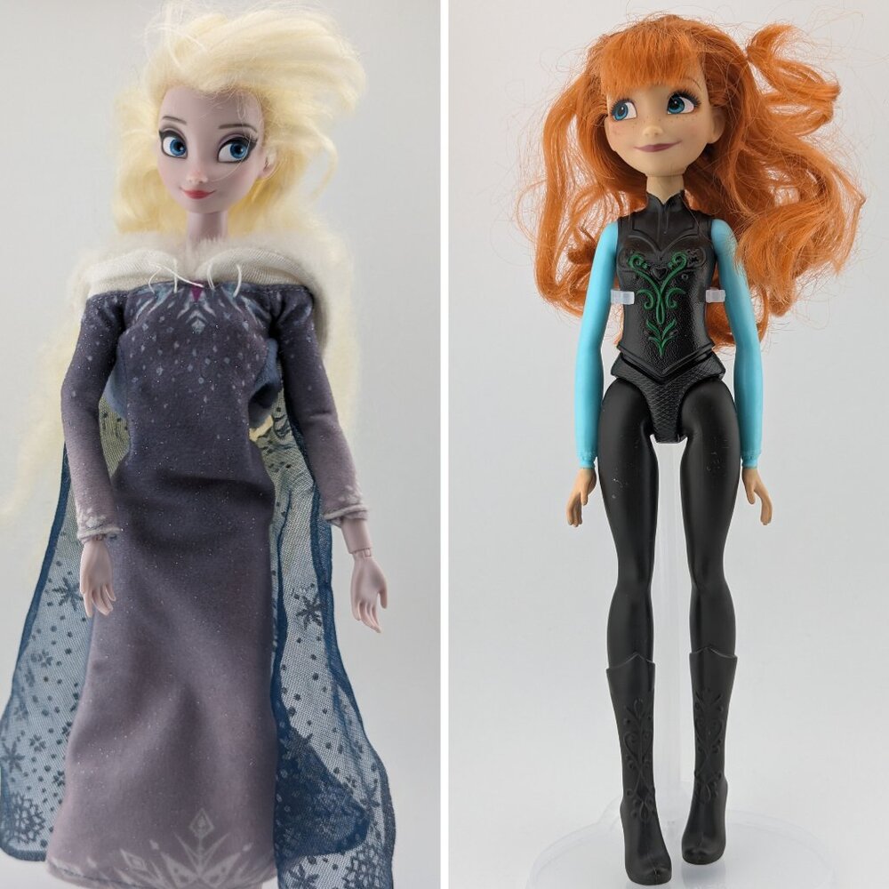 Elsa and Anna 11'' Dolls from the movie Frozen